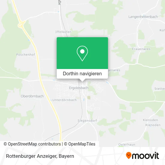 Rottenburger Anzeiger Karte