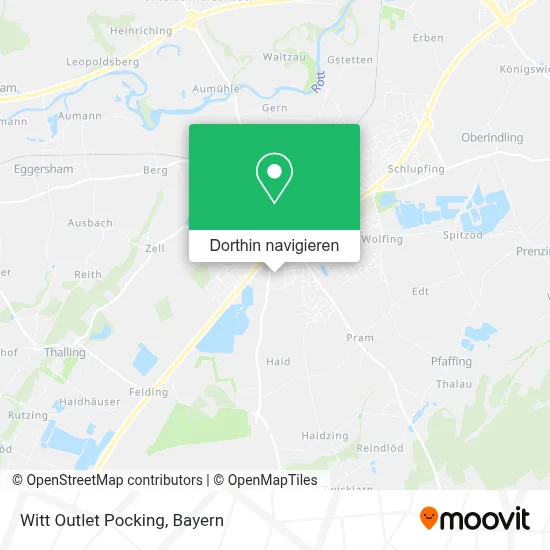 Witt Outlet Pocking Karte