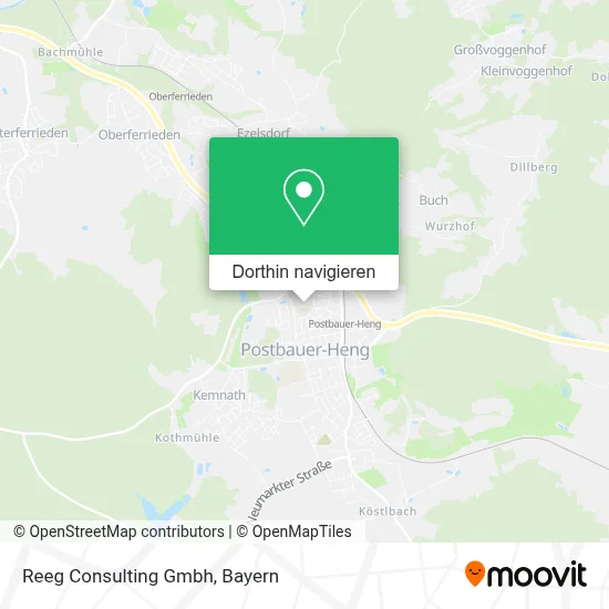 Reeg Consulting Gmbh Karte