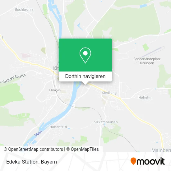 Edeka Station Karte