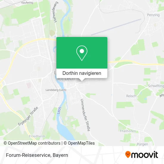 Forum-Reiseservice Karte