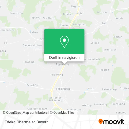 Edeka Obermeier Karte