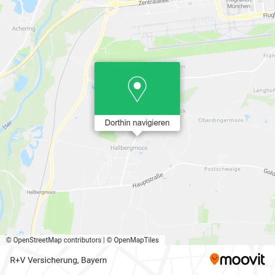 R+V Versicherung Karte