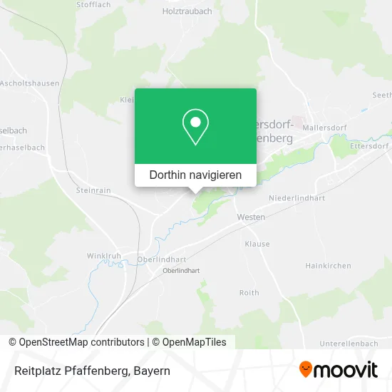 Reitplatz Pfaffenberg Karte