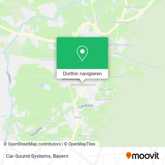 Car-Sound-Systems Karte