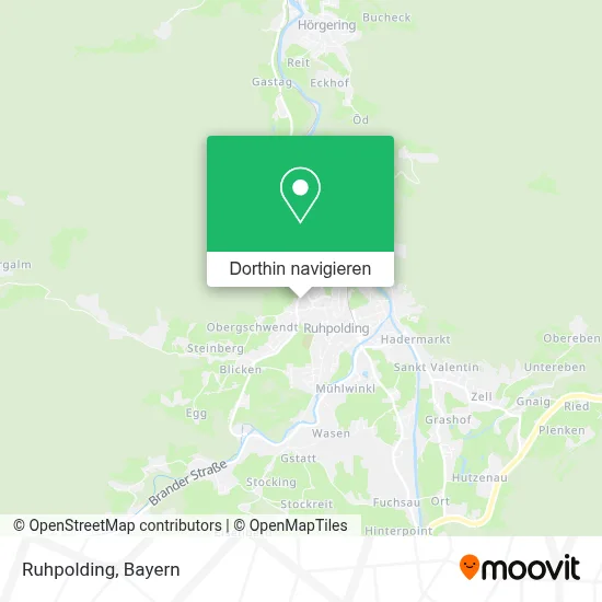 Ruhpolding Karte