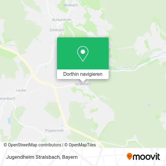 Jugendheim Stralsbach Karte