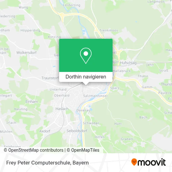 Frey Peter Computerschule Karte