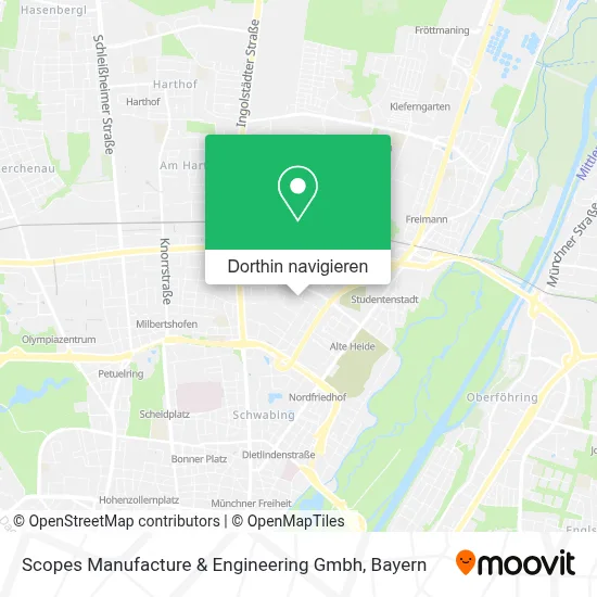 Scopes Manufacture & Engineering Gmbh Karte