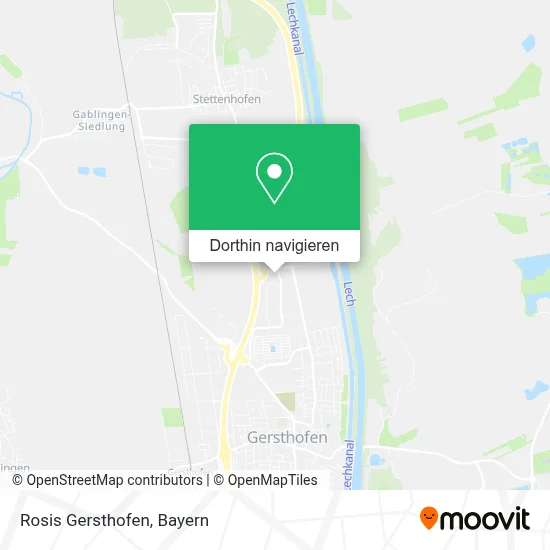 Rosis Gersthofen Karte
