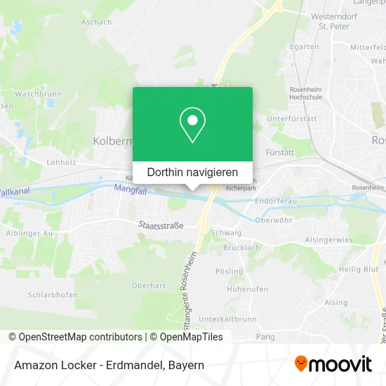 Amazon Locker - Erdmandel Karte
