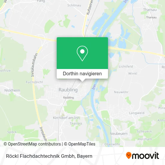 Röckl Flachdachtechnik Gmbh Karte