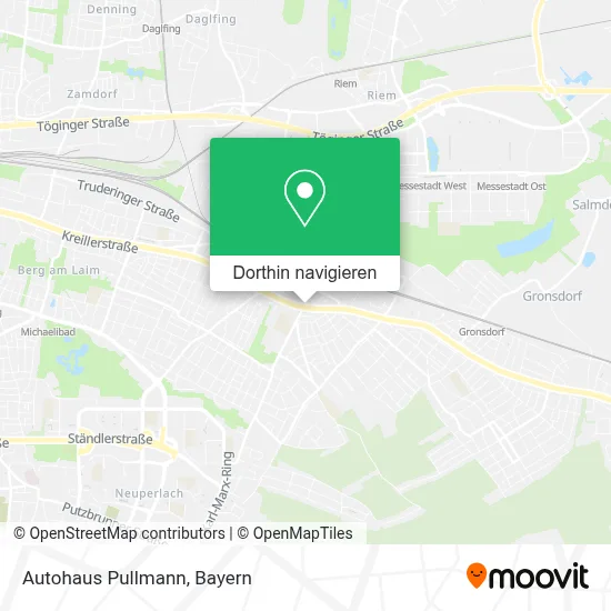Autohaus Pullmann Karte