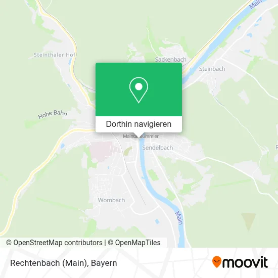 Rechtenbach (Main) Karte
