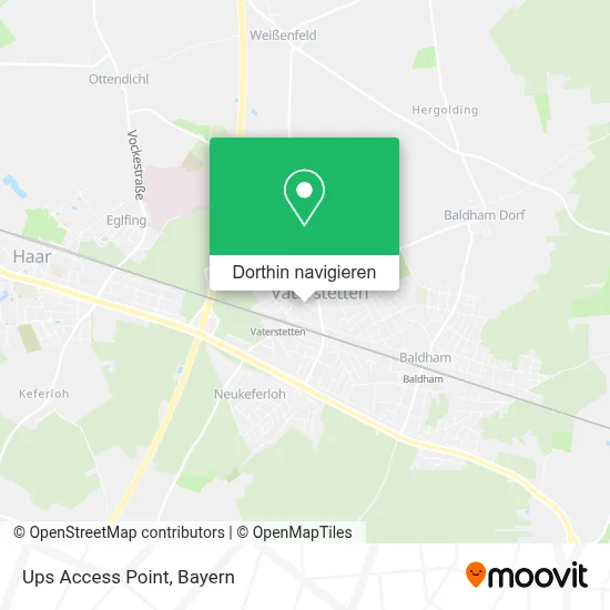 Ups Access Point Karte
