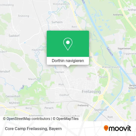 Core Camp Freilassing Karte
