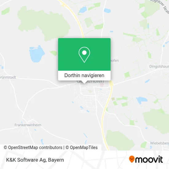 K&K Software Ag Karte