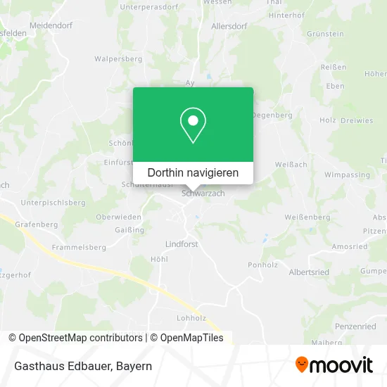 Gasthaus Edbauer Karte