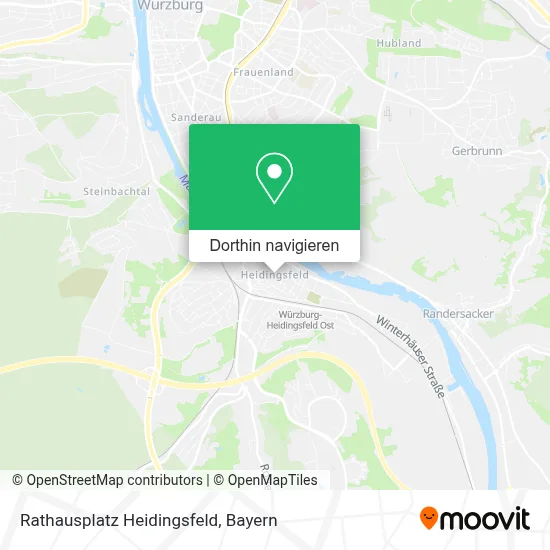 Rathausplatz Heidingsfeld Karte