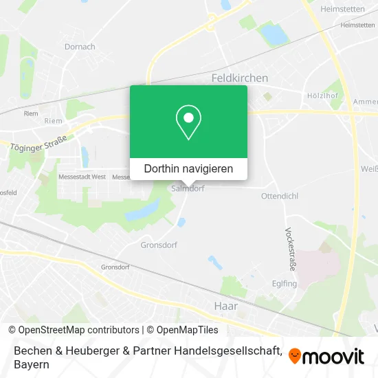 Bechen & Heuberger & Partner Handelsgesellschaft Karte