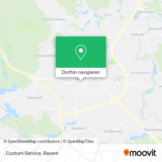 Custom-Service Karte