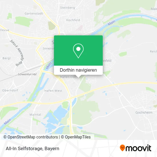 All-In Selfstorage Karte