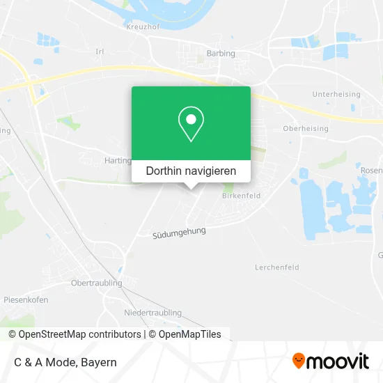 C & A Mode Karte