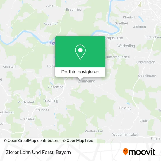 Zierer Lohn Und Forst Karte