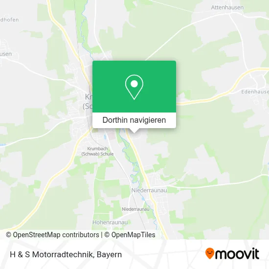 H & S Motorradtechnik Karte