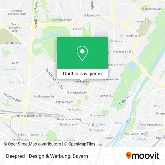 Deepred - Design & Werbung Karte