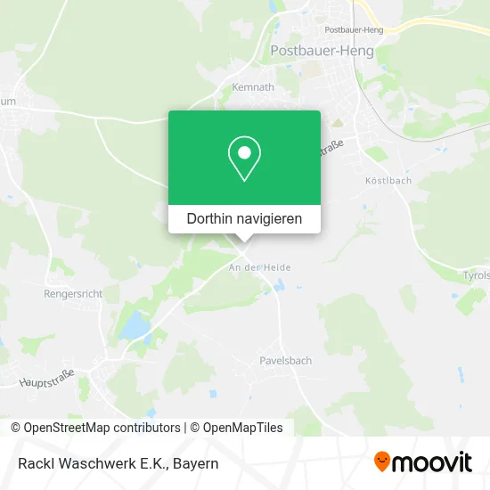 Rackl Waschwerk E.K. Karte