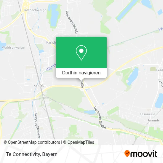 Te Connectivity Karte