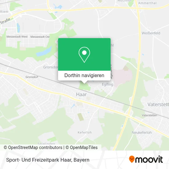 Sport- Und Freizeitpark Haar Karte