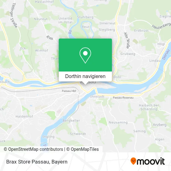 Brax Store Passau Karte