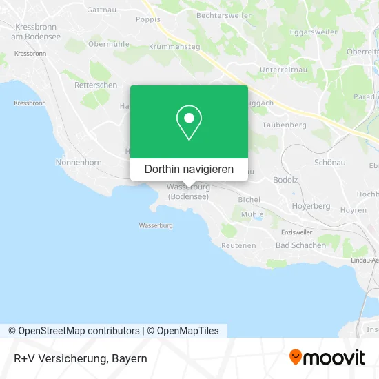 R+V Versicherung Karte