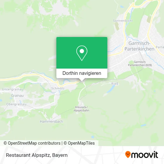Restaurant Alpspitz Karte