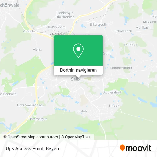 Ups Access Point Karte