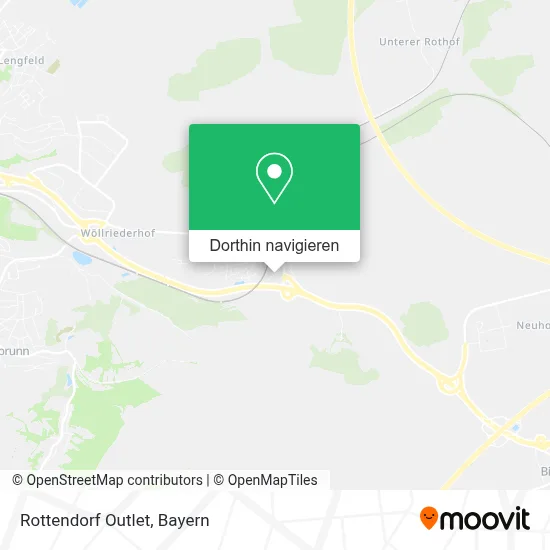 Rottendorf Outlet Karte