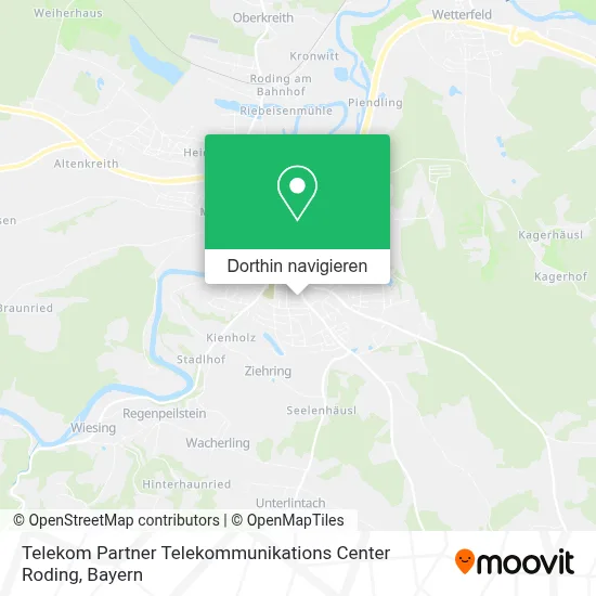 Telekom Partner Telekommunikations Center Roding Karte