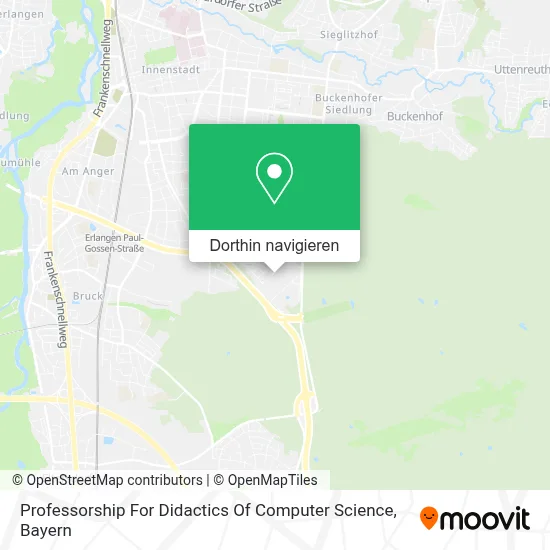 Professorship For Didactics Of Computer Science Karte