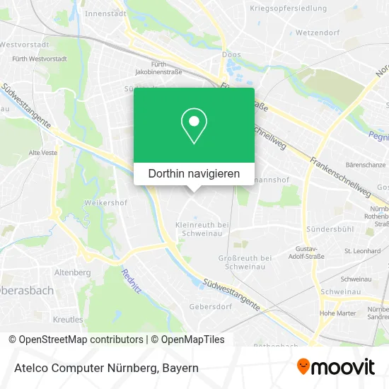Atelco Computer Nürnberg Karte