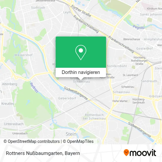 Rottners Nußbaumgarten Karte