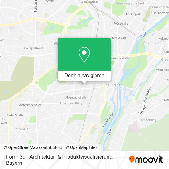 Form 3d - Architektur- & Produktvisualisierung Karte