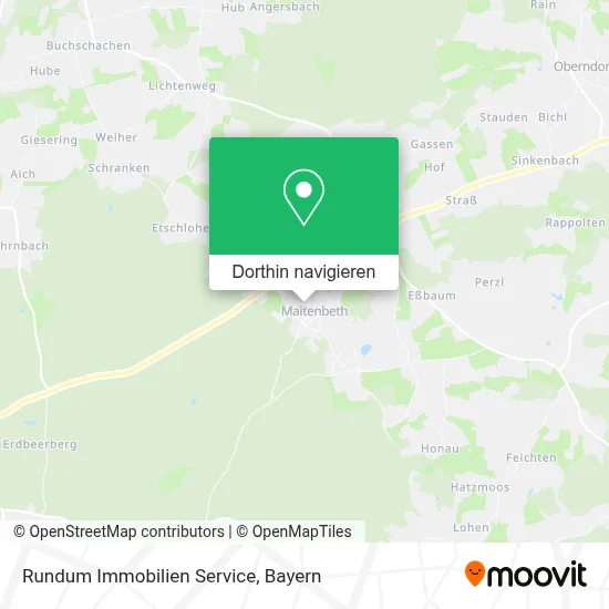 Rundum Immobilien Service Karte