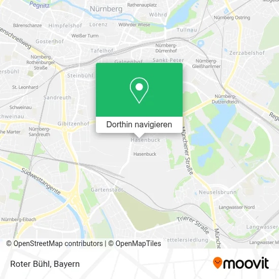 Roter Bühl Karte
