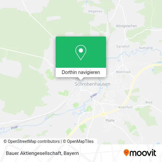 Bauer Aktiengesellschaft Karte