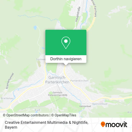 Creative Entertainment Multimedia & Nightlife Karte