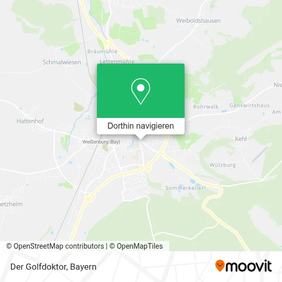 Der Golfdoktor Karte
