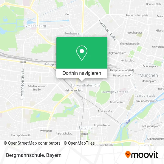 Bergmannschule Karte