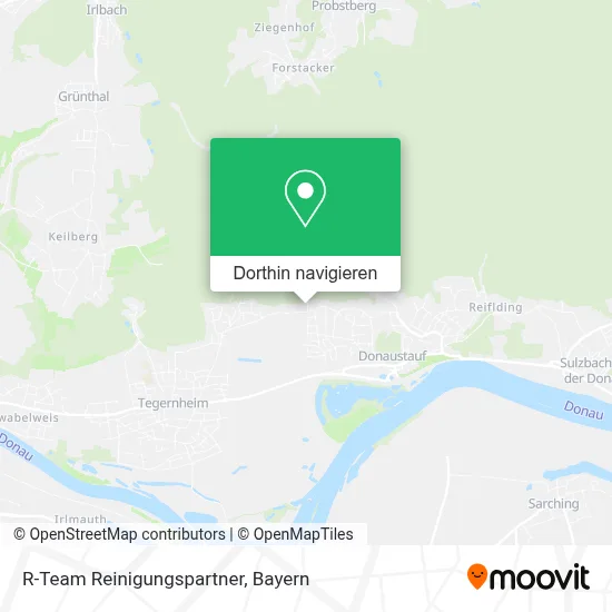 R-Team Reinigungspartner Karte